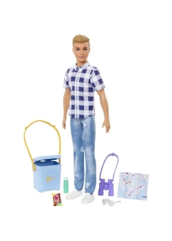 Barbie Ken Kampa Gidiyor Oyun Seti