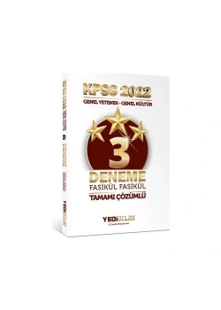 Kpss 2022 Gy Gk 3 Çözümlü Deneme  Yediiklim