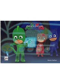 Keskin Color Pj Masks  25X35 15 Yp Resim Defteri Kod:300215-88