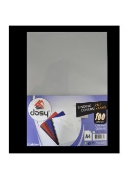 Dosy A4 Cilt Kapağı Şeffaf Dos-Ppc010010