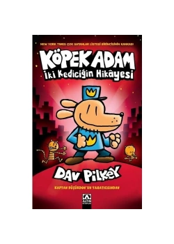 Köpek Adam İki̇ Kedi̇Ci̇Ği̇N Hi̇Kayesi̇ Dav Pi̇Lkey Altın Ki̇Taplar