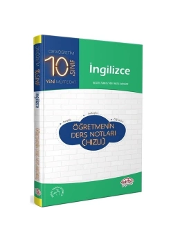 Editör 10.Sınıf İngilizce Öğretmenin Ders Notları Hızlı