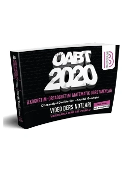 Öabt 2020 İlköğretim Ortaöğretim Matematik Öğretmenliği Video Ders Notları
