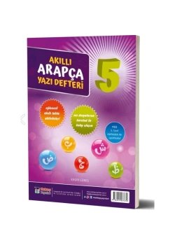 Mektep 5.Sınıf Akıllı Arapça Yazı Defteri