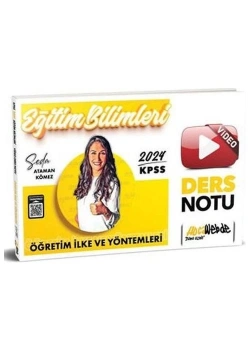 2024 Kpss Eğitim Bilimleri Öğretim İlke Yöntemleri Video Ders Notu  Hocawebde