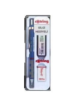 Rotring Tıkky Min Silgi 3Lü Okul Seti- 0.7 Mavi Ro-Kk07-07 M