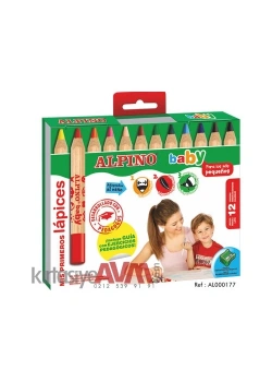 Alpino Baby Kuruboya Kalemi 12 Renk Al0177