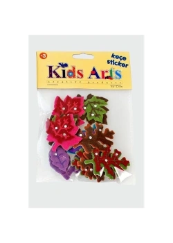 Kıds Arts  Ft-112448 Keçe Stıcker Yaprak