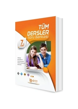 7. Sınıf Tüm Dersler Soru Bankası 4 Adım
