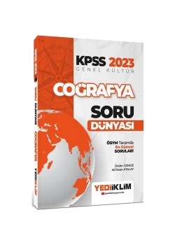 Kpss 2023 Gk Coğrafya Soru Dünyası  Yediiklim