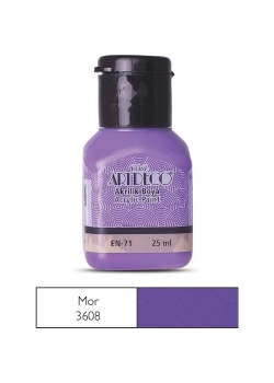 Lisans Artdeco Akrilik Boya 25 Ml Mor Lv-Y-070A-3608