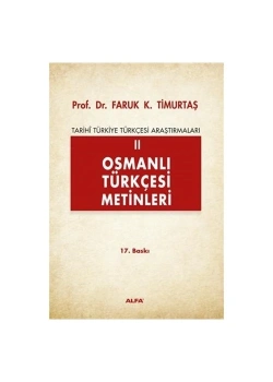 Osmanli Türkçesi̇ Meti̇Nleri̇-2 / F.K.Ti̇Murtaş Alfa