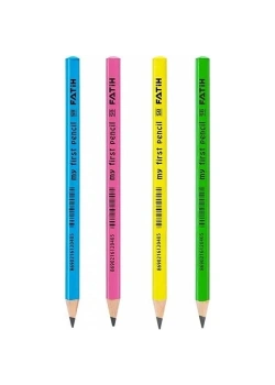 Fatih Jumbo Üçgen Kırmızı-Siyah İlk Kalemim  Fa30010Kl0072