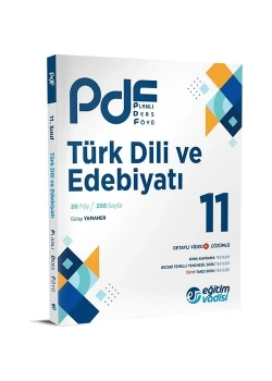 Eğitim Vadisi 11.Sınıf Türk Dili Edebiyatı Planlı Ders Föyü