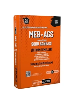Pegem 2025 Meb Ags Eğitim Bilimleri Çözümlü Soru Bankası Hibrit Kitap