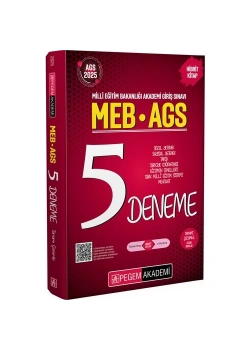 Pegem 2025 Meb Ags 5 Deneme  Hibrit Kitap