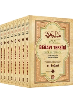 Beğavi Tefsiri 8 Cilt Takım  Karınca Polen