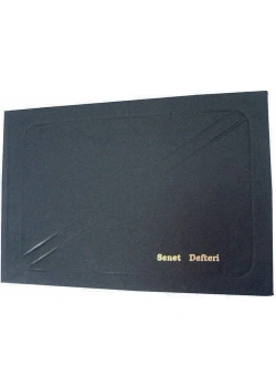 Dilman Senet Kayıt Defteri 17X24 96 Yaprak