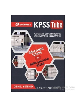 Kpss Evdekurs Genel Yetenek Ders Anlatan Kitap