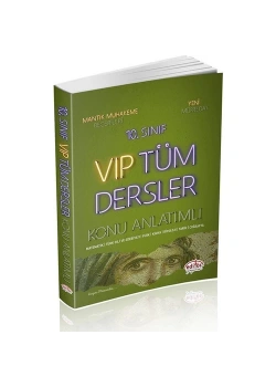 10.Sınıf Vip Tüm Dersler Konu Anlatım   Editör