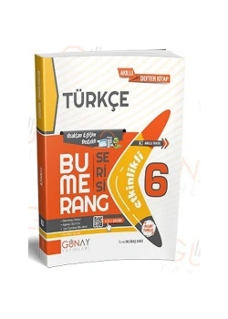 Günay 6.Sınıf Türkçe Akıllı Defter Kitap