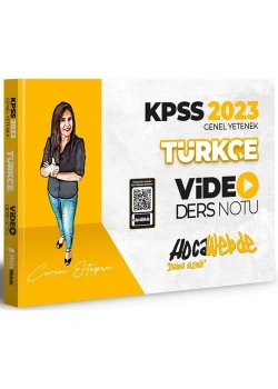 Kpss 2023 Gy Türkçe Video Ders Notu  Hocawebde