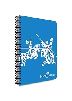 Faber Castell Defter Knights Canlı Pp Kapak Spiralli 80 Yaprak Kareli 5075000462000