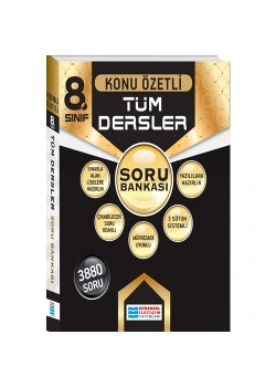 8.Sınıf Tüm Dersler Konu Özetli Soru Bankası-Kampanya