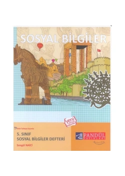 Pandül 5.Sınıf Sosyal Bilgiler Defteri