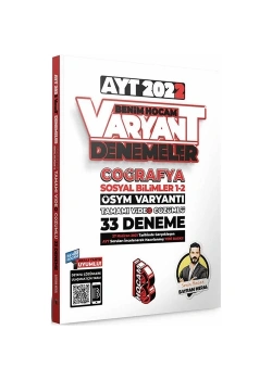 Ayt 2022 Coğrafya 33 Deneme  Benim Hocam