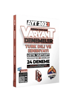 Ayt 2022 Türk Dili Edebiyatı 24 Deneme Benimhocam