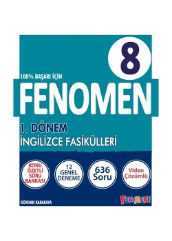 Fenomen 8.Sınıf 1.Dönem İngilizce Fasikülleri