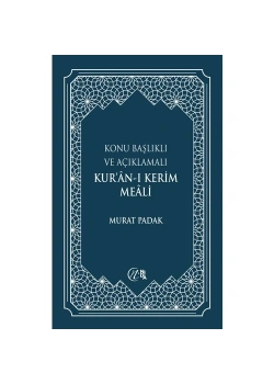 Konu Başlıklı Ve Açıklamalı Metinsiz Meal Murat Padak Nida Yayın