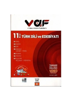 Çap 11.Sınıf Türk Dili Edebiyatı Video Anlatım Fasikülleri