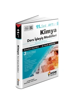 Aydın 11.Sınıf Kimya Ders İşleyiş Modülleri Set Video Çözümlü