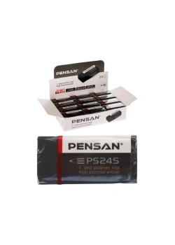 Pensan Pss-24s Siyah Silgi (24 Lü) Yeni Ürün