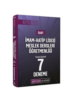 Pegem Öabt İhl Meslek Dersleri Çözümlü 7 Deneme