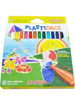 Alpino Pa-0012 Plastidacs 12  Renk  Mum  Boya