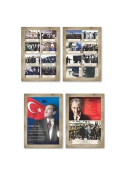 Keskin Color 17*24 4Lü Ata Çıkartma-İlke Ve İnkılapları