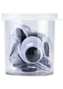 Rubenis Kirpikli Renkli Oynar Göz 15 Mm