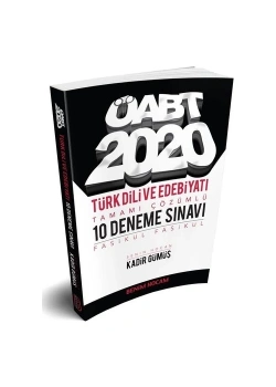 Öabt Türk Dili Edebiyatı Çözümlü 10 Deneme Sınavı  Benim Hocam