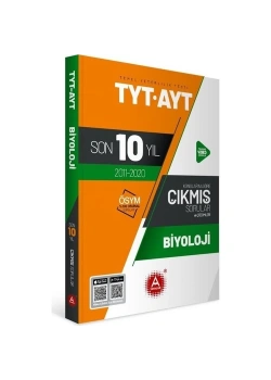 Tyt Ayt Biyoloji 2011-2020 Son 10 Yıl Çıkmış Sorular A Yayınları