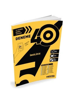 Hız 5.Sınıf İngilizce 40 Deneme