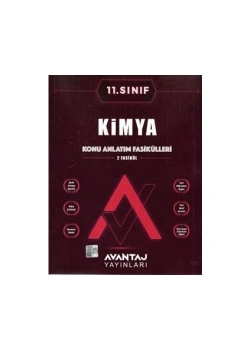 Avantaj 11.Sınıf Kimya Konu Anlatım Fasikülleri