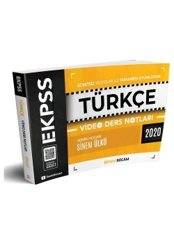 Ekpss Türkçe Video Ders Notları 2020 Benim Hocam