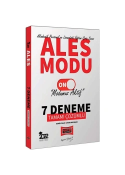 Yargı 2022 Ales Modu Çözümlü 7 Deneme