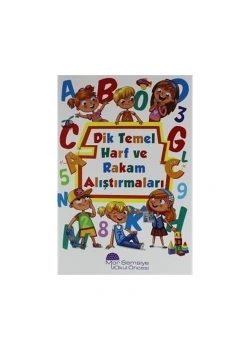 Dik Temel Harf Ve Rakam Alıştırmaları   Morşemsiye