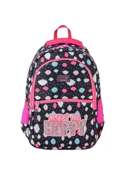 Muggle Mu-6535 Dream Siyah - Pembe Okul Çantası