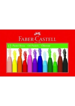 Faber Pastel Boya 12 Renk Karton Kutu 5282125312