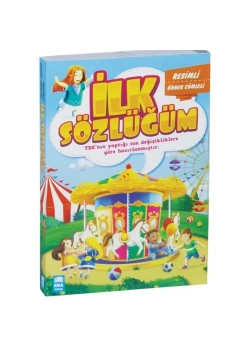 Resimli Örnek Cümleli İlk Sözlüğüm Karton Kapak  Ema Kitap